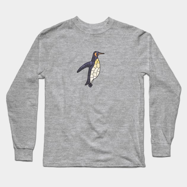 PENGUIN Long Sleeve T-Shirt by DesignsByDoodle